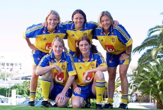 Anna Sjöström, Hanna Marklund, Hanna Ljungberg, Malin
