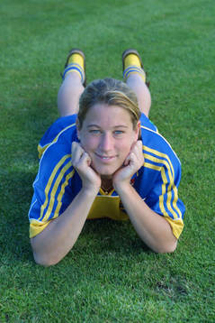 Fotboll, dam, Elin Flyborg, Sverige