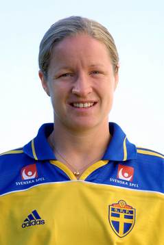 Fotboll, dam,  Victoria Svensson, Sverige