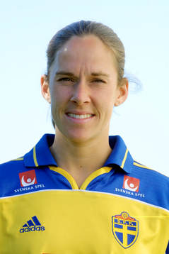 Fotboll, dam,  Linda Fagerström, Sverige