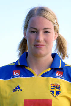 Fotboll, dam, Hanna Marklund, Sverige