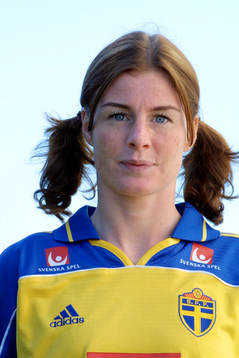 Fotboll, dam,  Malin Moström, Sverige