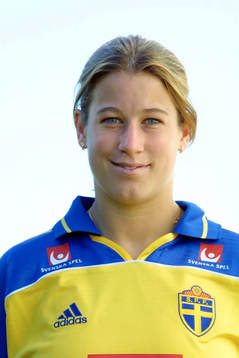 Fotboll, dam,  Elin Flyborg, Sverige