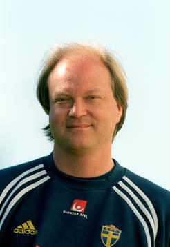 Fotboll, dam,  Johan Leandersson, läkare, Sverige