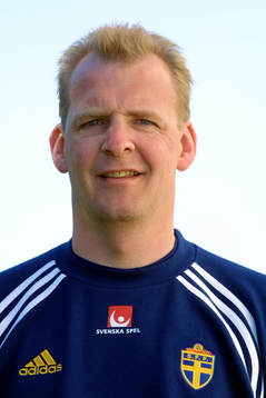 Fotboll, dam,  Håkan Pernhede, Sverige, målvaktstränare