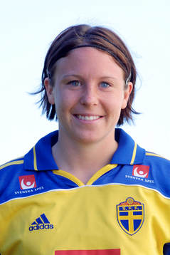Fotboll, dam,  Hanna Ljungberg, Sverige