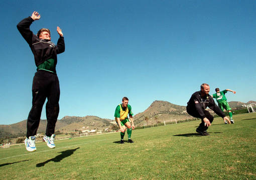 Fotboll, La Manga, träningsläger, Hammarby