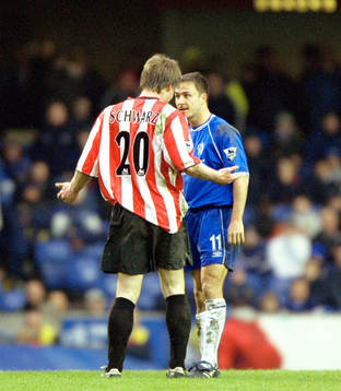 Dennis Wise, Chelsea och Stefan Schwarz, Sunderland