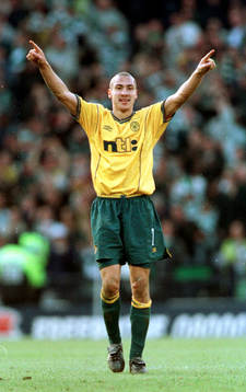 Henrik Larsson, Celtic jublar. (Jubel)