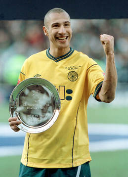 Henrik Larsson, Celtic jublar. (Jubel)