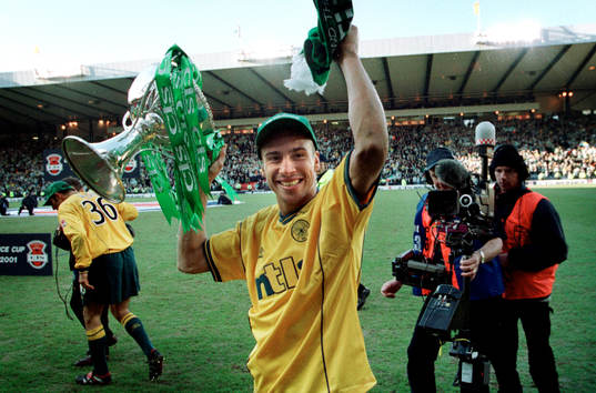 Henrik Larsson, Celtic jublar. (Jubel)