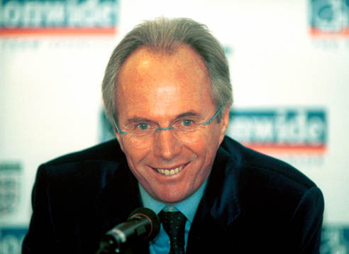 Sven-Göran Eriksson, förbundskapten England