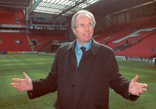Sven-Göran Eriksson, förbundskapten England