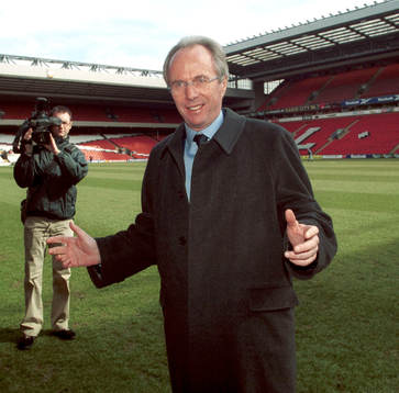 Sven-Göran Eriksson, förbundskapten England