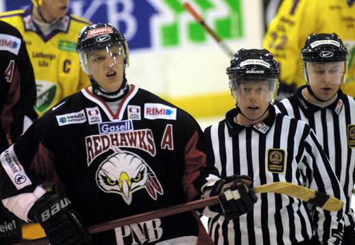Tomas Sandström ett matchstraff