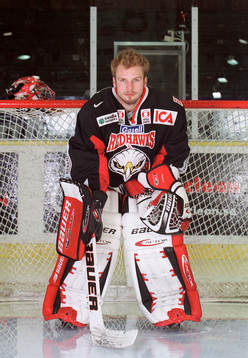 Andreas Hadelöv, målvakt Malmö Redhawks