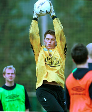 Mattias Hugosson, målvakt Gefle