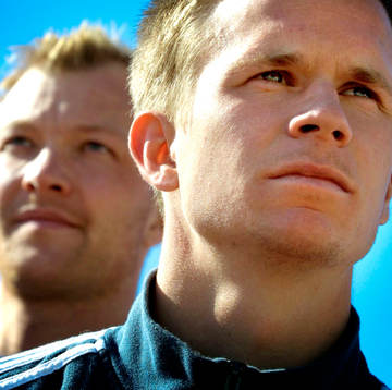 Tobias Linderoth och Magnus Hedman., Sverige