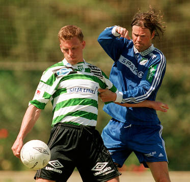 Vesterås spelare Erik Karlsson