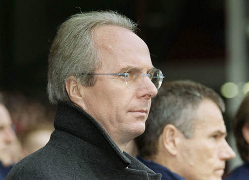 Sven Göran Eriksson (Svennis), förbundskapten, England
