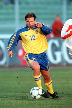 Fotboll, Anders Svensson, Sverige