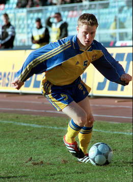 Fotboll, Sverige-Makedonien