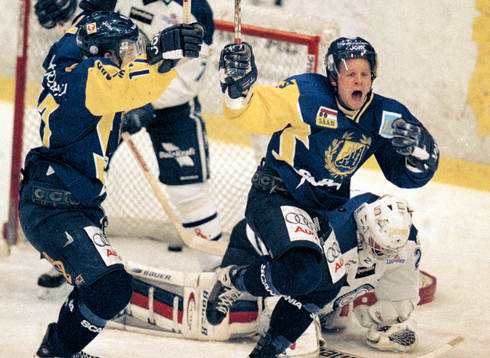 Södertälje - Leksand. Marcus Försberg, Södertälje