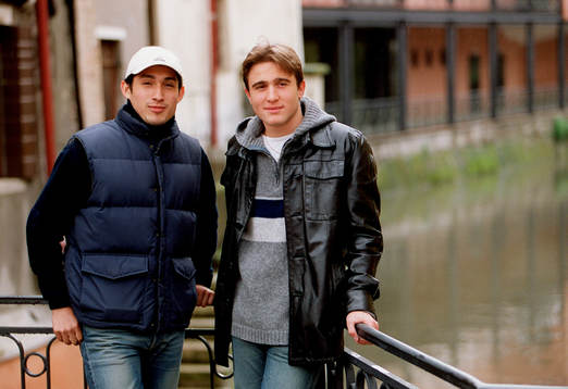 Fotboll, Italien, Pablo Pinones Arce och Valentino Lai,