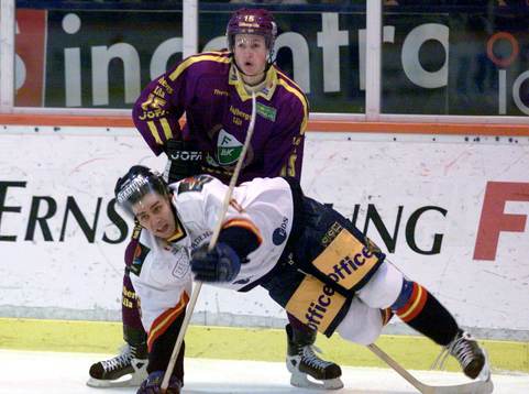 . Rickard Wallin, Färjestad och Nichlas Falk, Djurgården