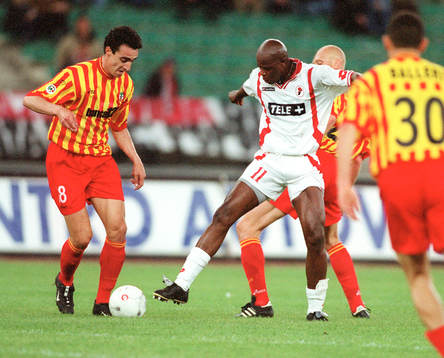 Dario Dainelli, Lecce och Phil Masinga, Bari