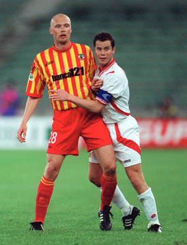 Klas Ingesson, Lecce och Daniel Andersson, Bari