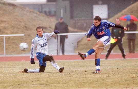 Stefan Selakovic, Halmstad och Stefan Alvén, Norrköping