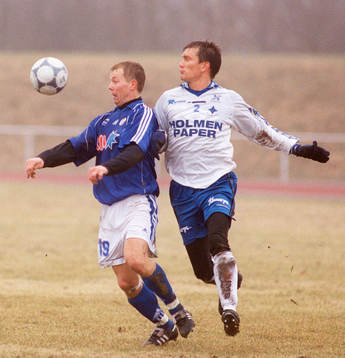 Robert Andersson, Halmstad och Stefan Alvén, Norrköping
