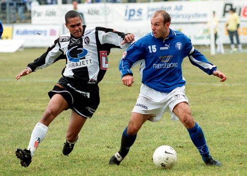 Fotboll, Landskrona - Trelleborg, Tommi Grönlund,