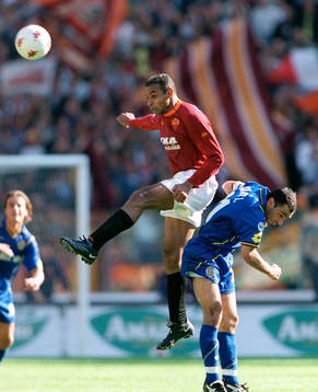 Fotboll, Italienska Serie A,  Marcos Evangelista Cafu, Roma