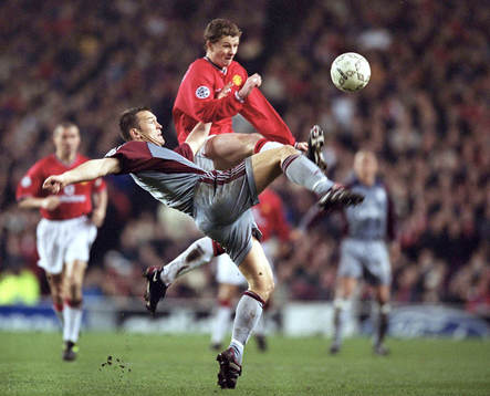 Fotboll, Champions League, Manchester United - Bayern