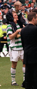 Johan Mjällby, Celtic firar ligasegern