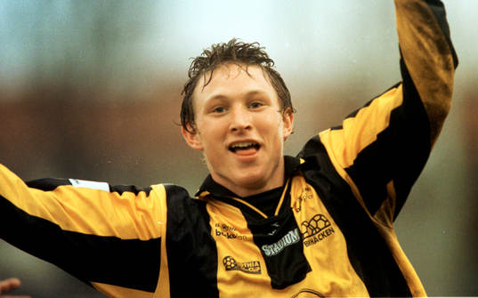 Fotboll, Allsvenskan, Kim Källström, Häcken (jubel)