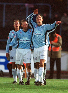 Zlatan Ibrahimovic och Jörgen Ohlsson, Malmö FF