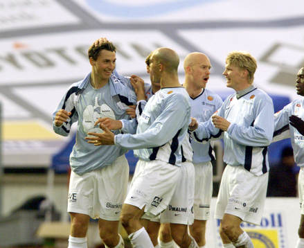 Fotboll,  Zlatan Ibrahimovic, Malmö FF (jubel)