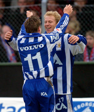 Gustaf Andersson, Göteborg gratuleras av Jonas Lundén