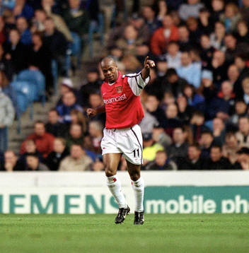 Sylvain Wiltord, Arsenal (jubel)