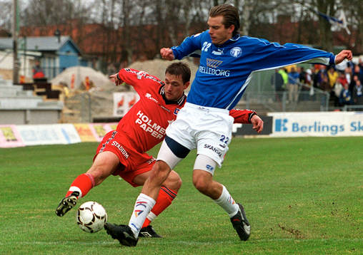 Mikael Blomberg, Norrköping och Markus persson , Trelleborg