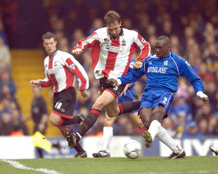 Claus Lundekvam, Southampton och Jimmy Floyd Hasselbaink,