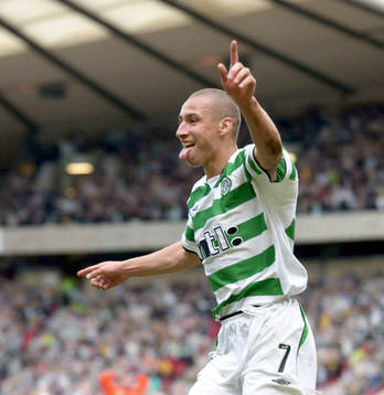 Fotboll, Skotska cupen, Celtic, Henrik Larsson (Henke