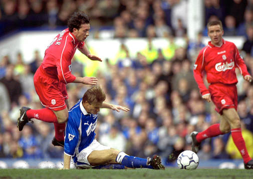 Richard Gough, Everton och Robbie Fowler, Liverpool