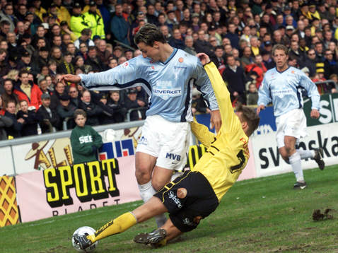Zlatan Ibrahimovic, Malmö och Jesper Bengtsson, Elfsborg