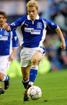 Fotboll, Premier League, Niclas Alexandersson, Everton