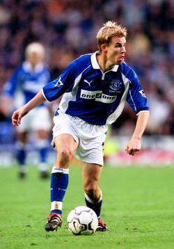 Fotboll, Premier League, Niclas Alexandersson, Everton