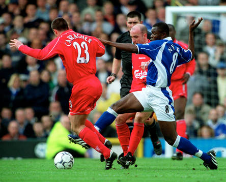 Gary McAllister, Liverpool och Alex Nyarko, Everton